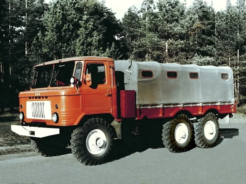 Трехосный ГАЗ 66