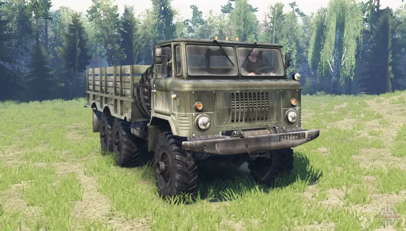ГАЗ-66 С кузовом-фургоном к-66н