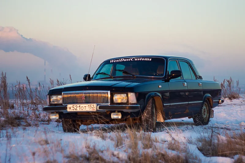 ГАЗ 3102 черная