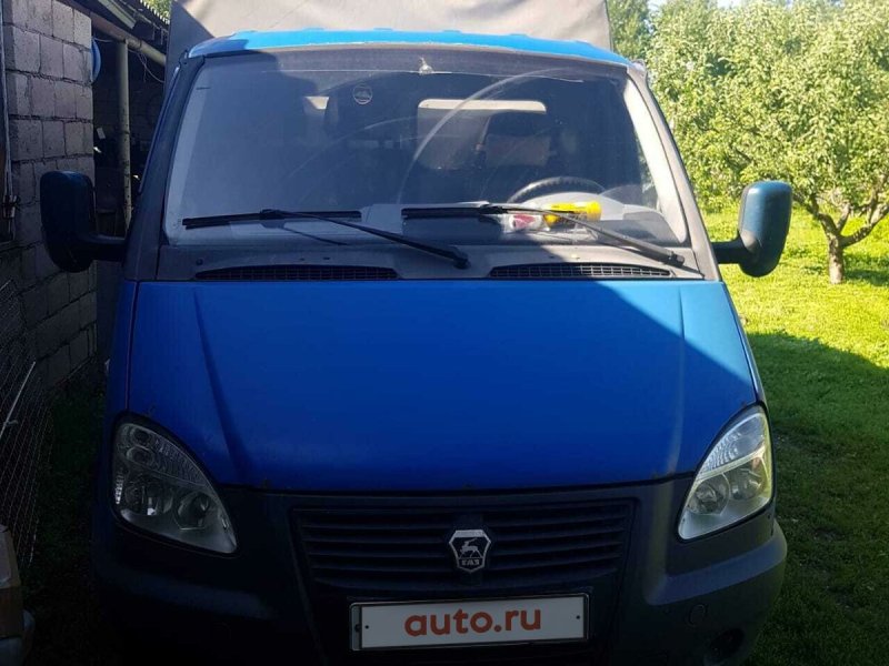 ГАЗ 3309 сзади