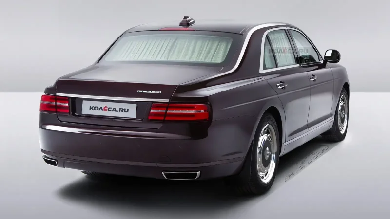 Aurus Senat s600 бронированный