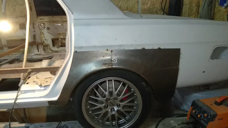 ГАЗ 3102 расширение арок