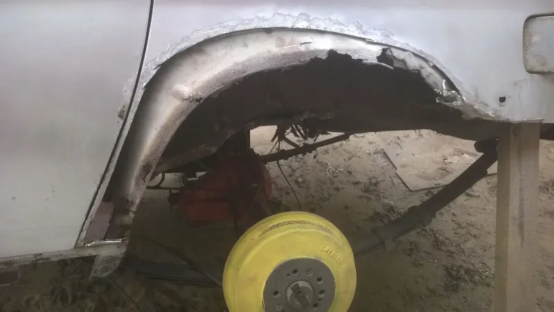 ГАЗ 3110 расширение арок