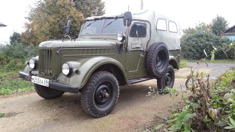 ГАЗ 69 военный