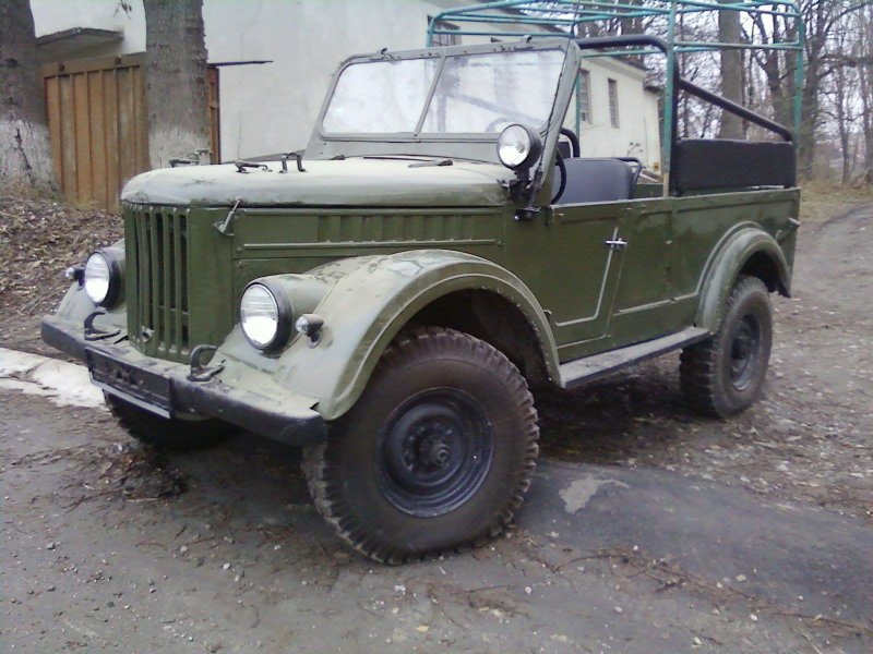 Военный джип ГАЗ 69