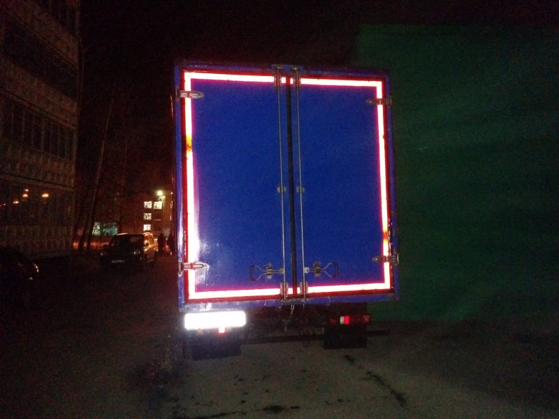 Газель Некст светоотражающая лента