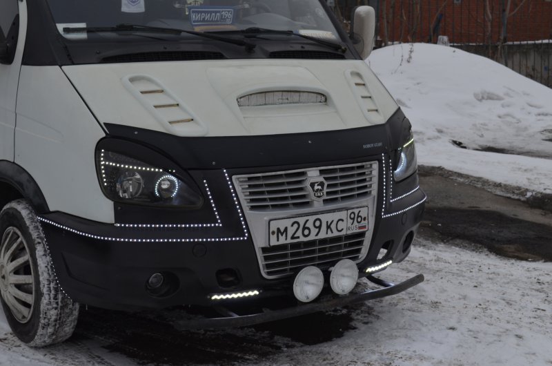 ГАЗ 3302 дополнительный свет
