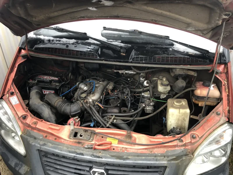 Подкапотка Газель 405 евро 3