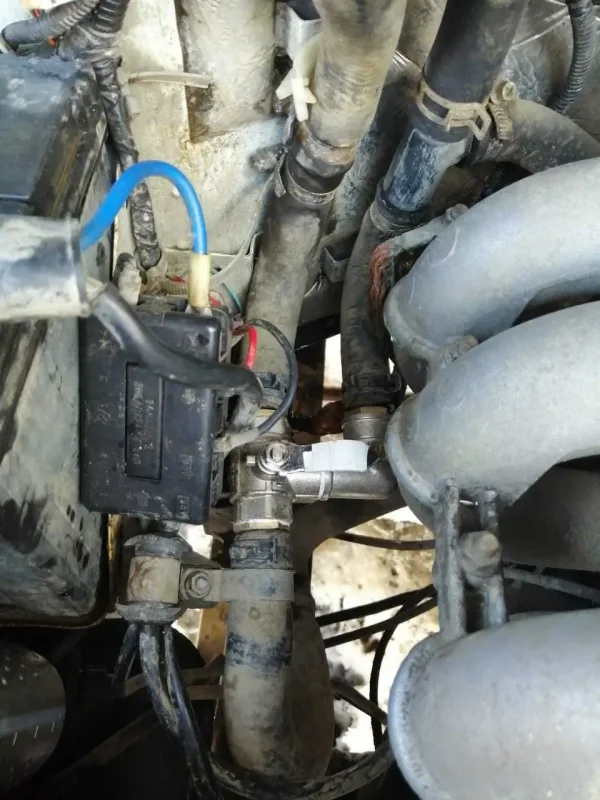 Кран отопителя печки Газель 405 евро 2