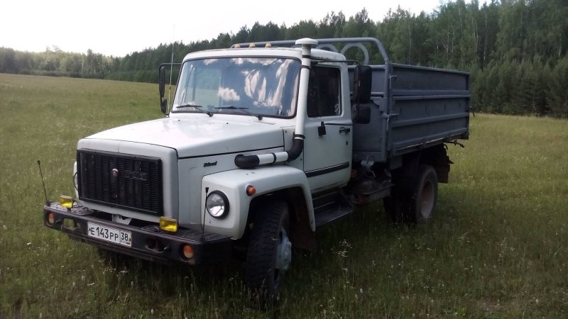 ГАЗ САЗ 4509 самосвал