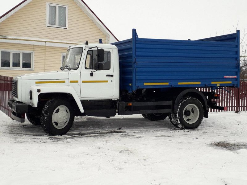 ГАЗ 3309 бортовой самосвал