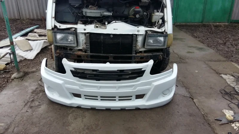 Бампер Газель 3302 старый и новый