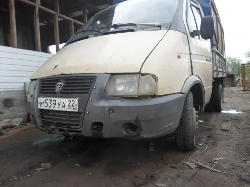 Газель 3302 с бампером от газели 2005 года
