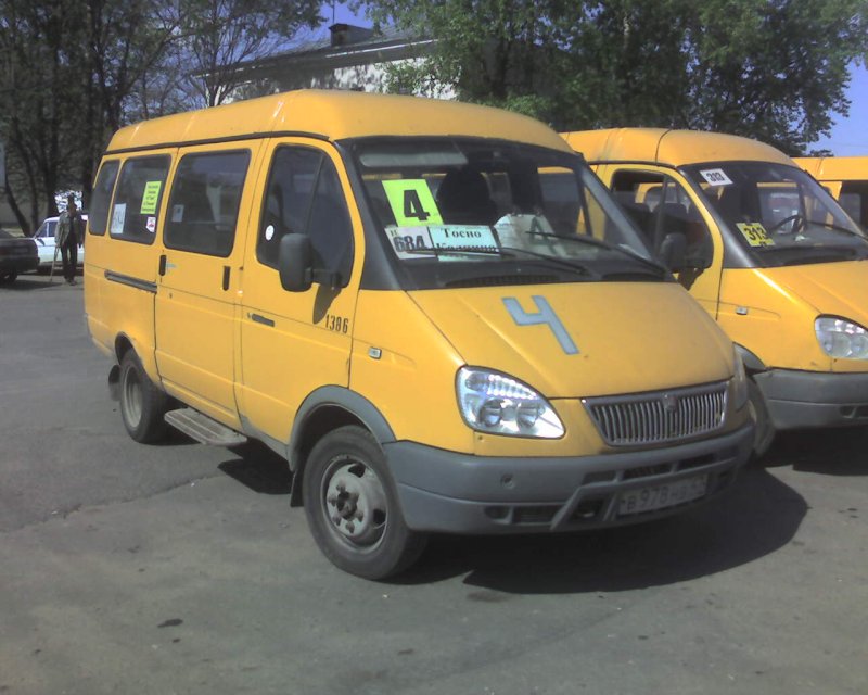 Газели маршрутка т Омск 2001