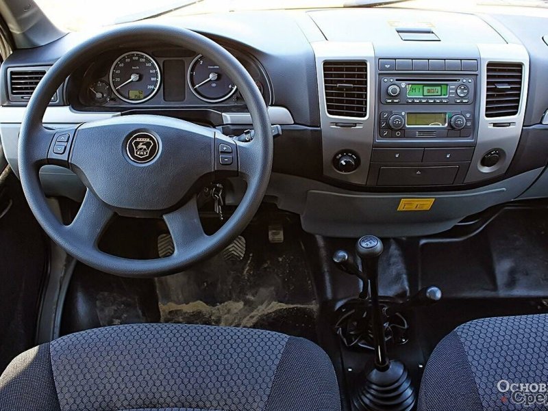 Кабина ГАЗ 3302 внутри