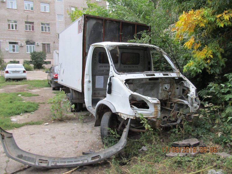 ГАЗ 3302 ржавая