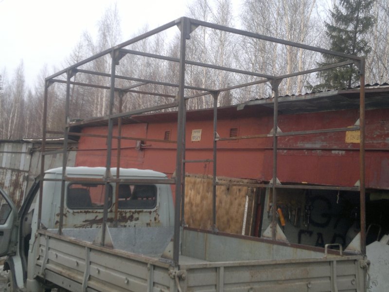 Каркас тента на Газель 3302 4.2