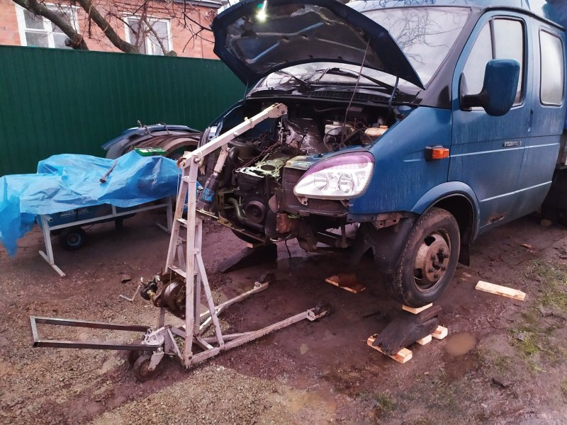 ГАЗ 3302 ржавая