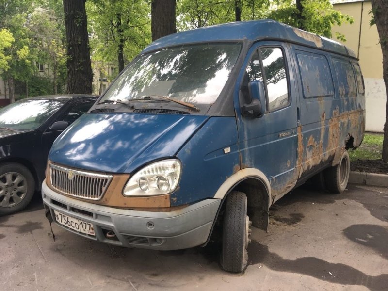 ГАЗ-3302- Газель-брошенная- автобусов