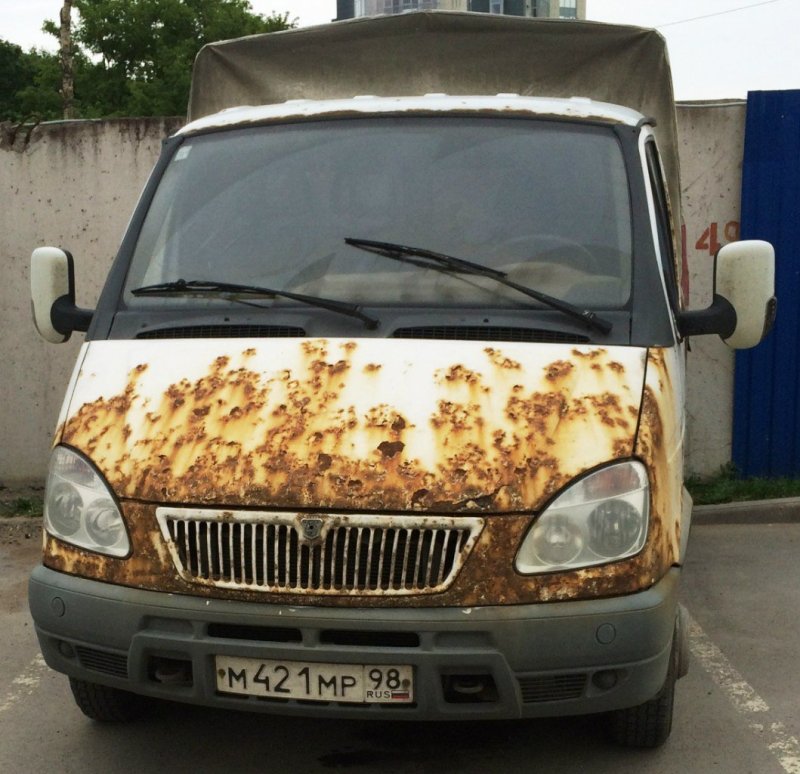 ГАЗ 3302 ржавая