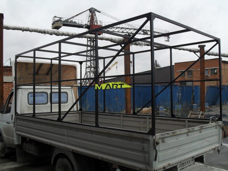 ГАЗ 3307 каркас тента 3.60