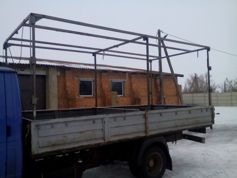 ГАЗ 3307 каркас тента