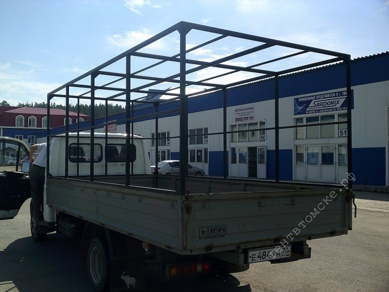 Каркас фургона Газель 6300