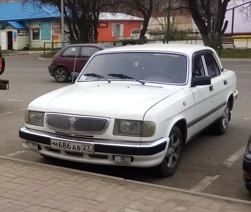 ГАЗ м21и Волга зелёная