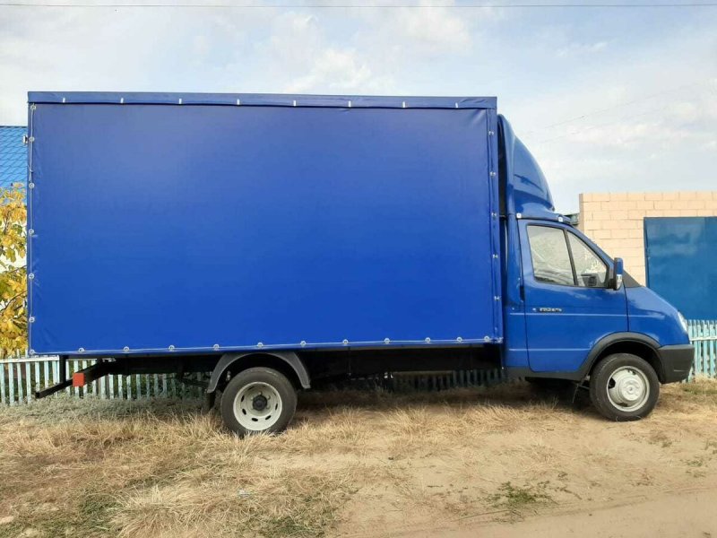 Газель 3302 синяя тент