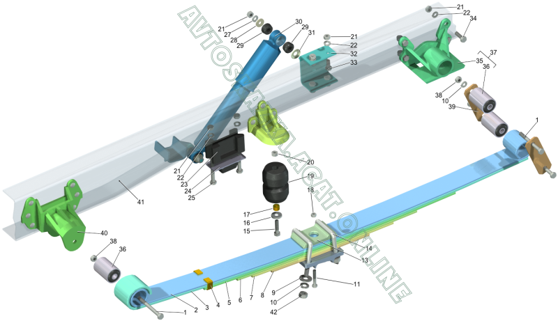 Передняя подвеска Газель 3302