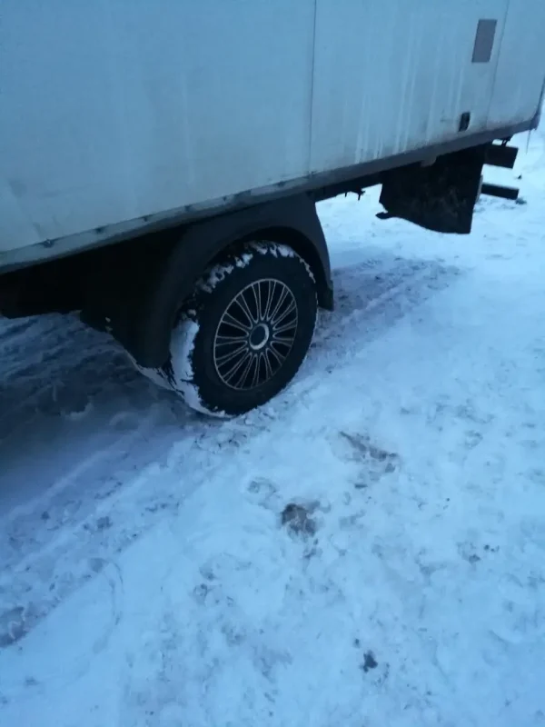 Черные колпаки на Газель