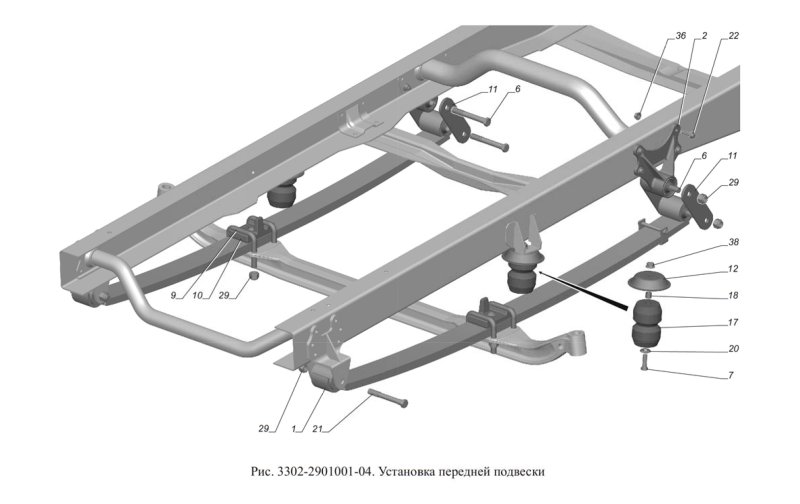 ГАЗ 3302 фермер усиление рамы