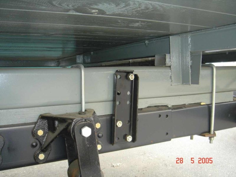 Крепление евро платформы к раме Газель Некст