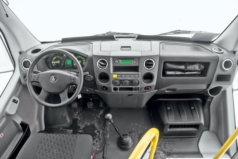 Кабина ГАЗ 3302 внутри
