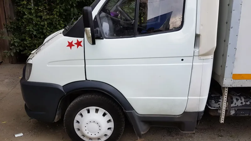 Пластиковые двери на Газель 3302