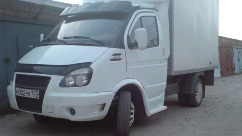 Тюнинг Газель 3302 белая