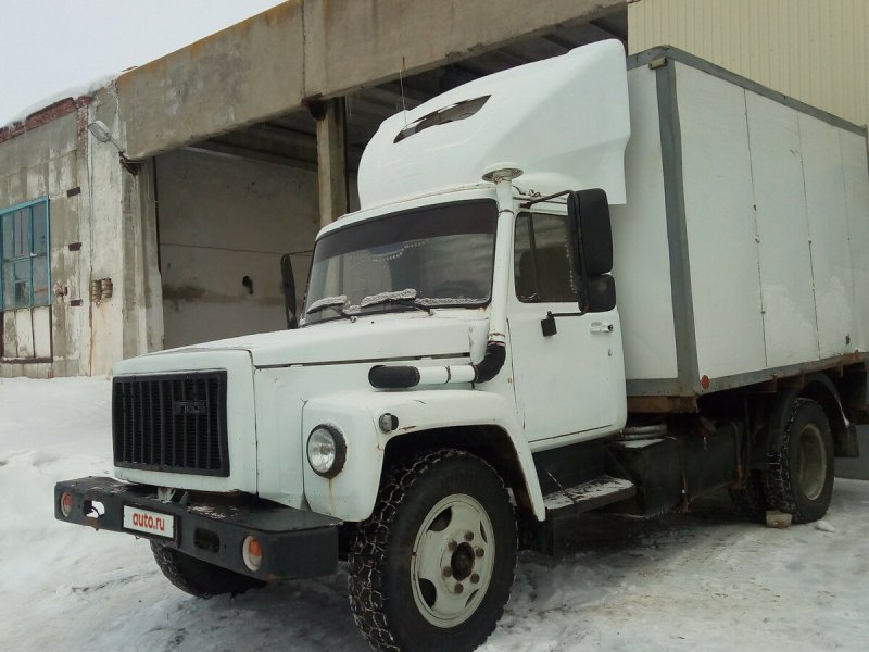 ГАЗ 3309 белый