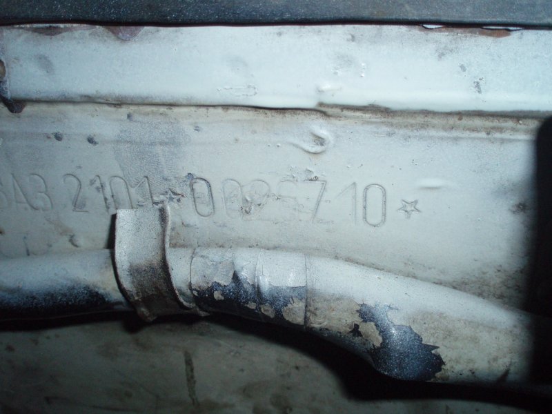ГАЗ 3309 табличка вин