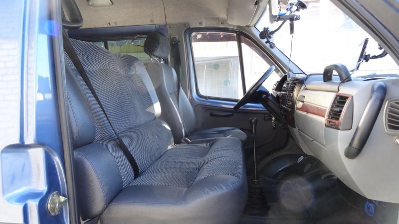 Газель 3302 кабина внутри
