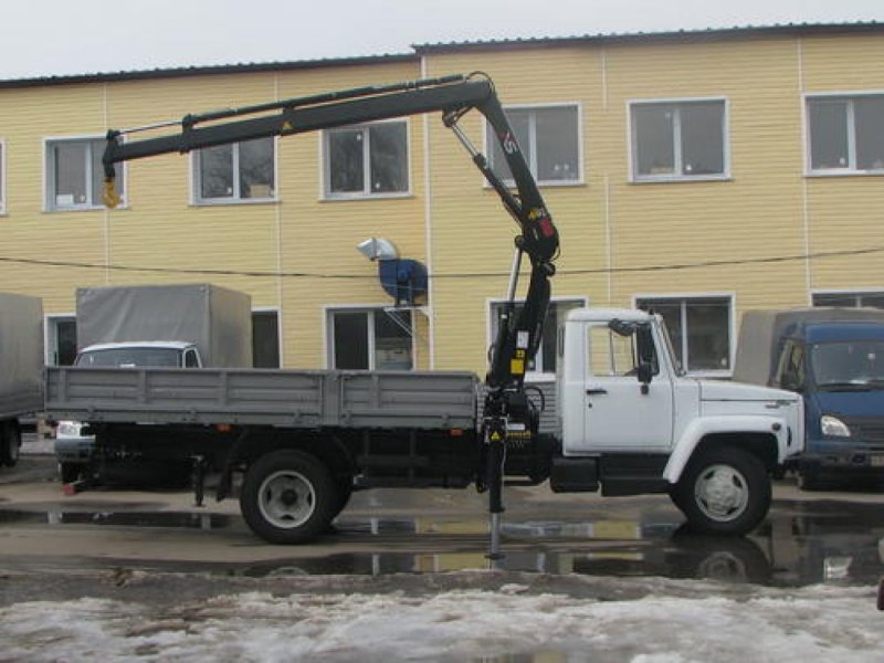 ГАЗ 3309 дизель манипулятор