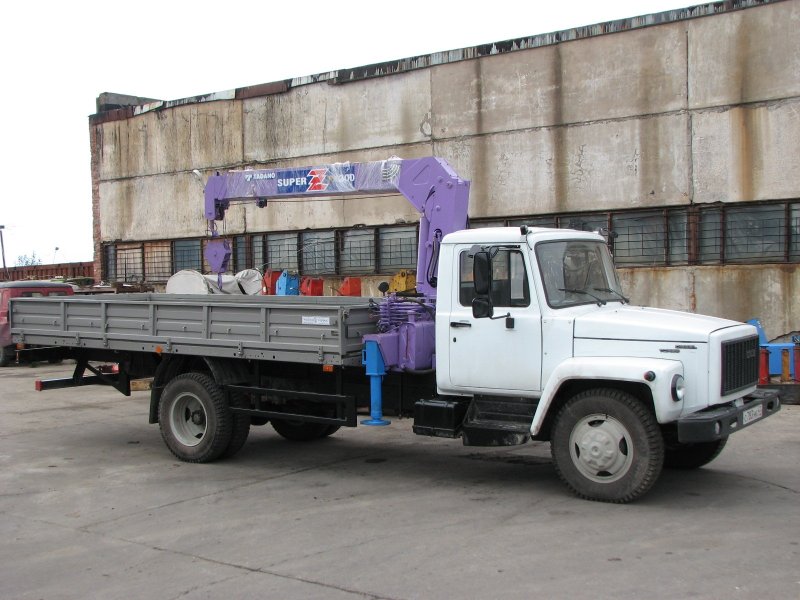ГАЗ-33086 земляк с КМУ