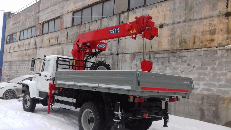 ГАЗ 3308 С КМУ