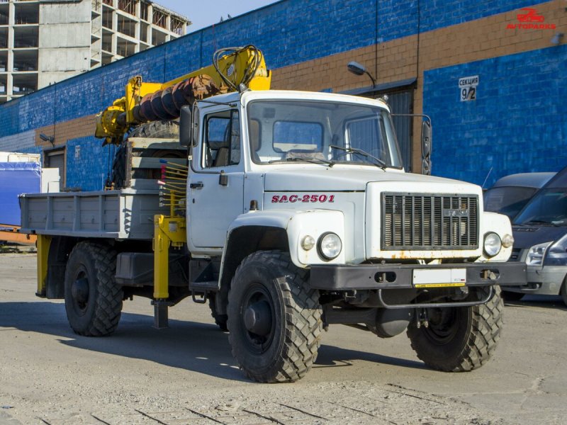 ГАЗ 3309 манипулятор 4 двери
