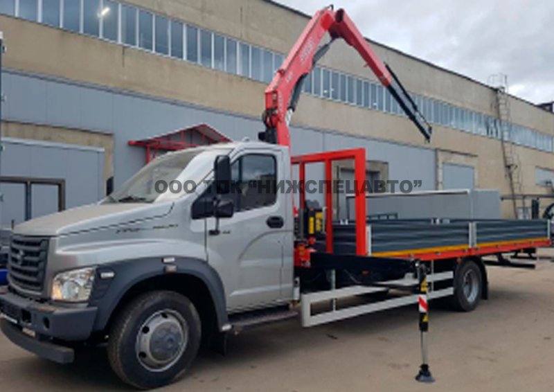 ГАЗ 3309 С КМУ