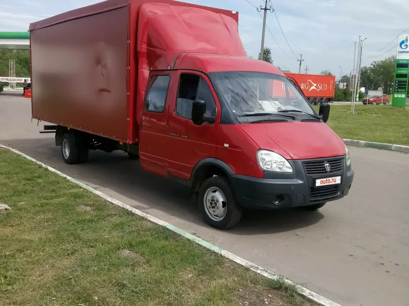ГАЗ 3302 красный
