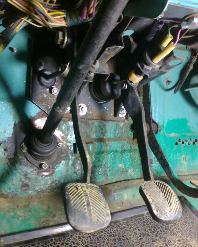 Педальный узел ГАЗ 3507