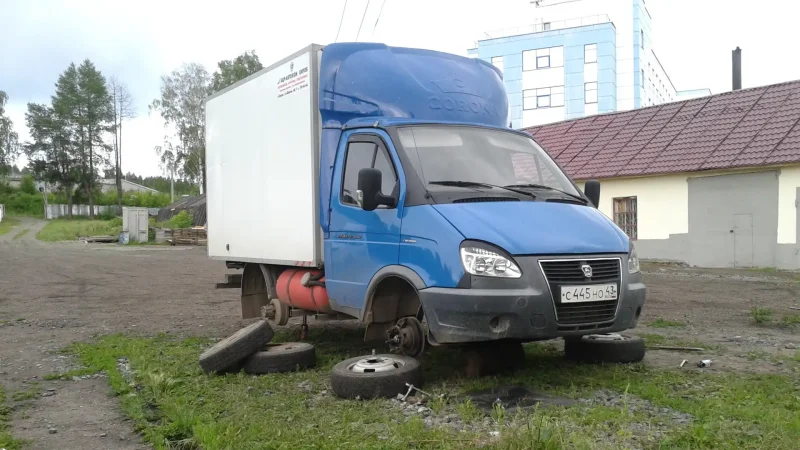 Пустая Газель