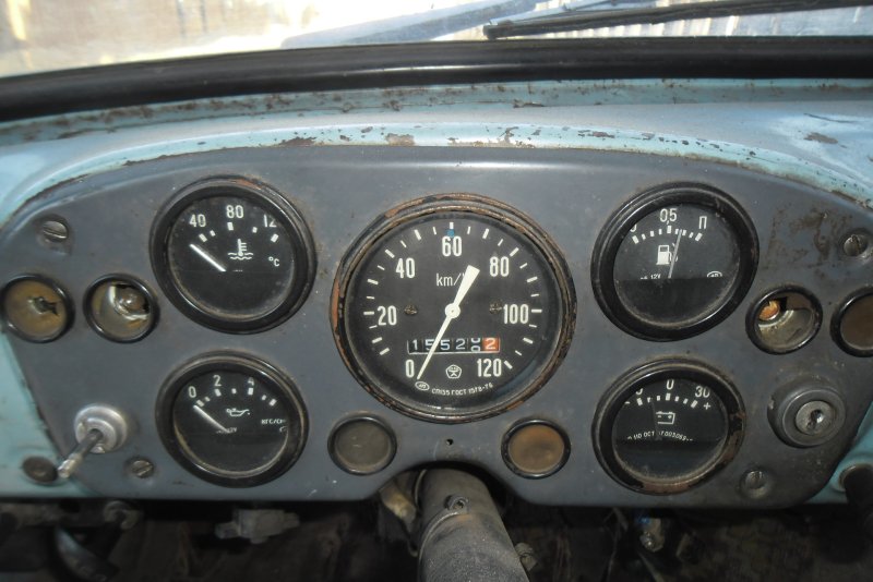 Панель управления ГАЗ 3309
