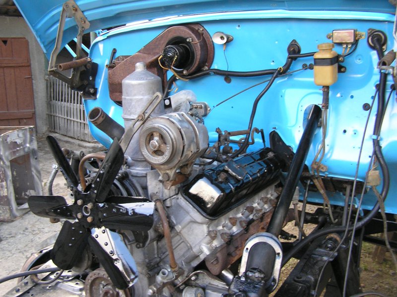 ГАЗ 53 подкапотное