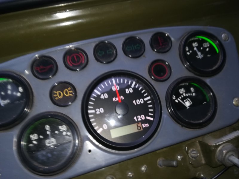 Щиток приборов ГАЗ 69